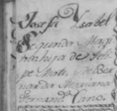 Fuente: Archivo Parroquial de Herencia. Libro de bautismos (1776-1783), fol, 128-v.