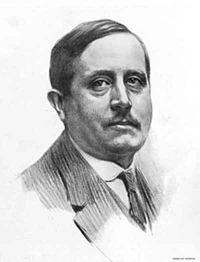 Retrato de Azorín por Isidro Fernández Fuertes (1914). Fuente: es.wikipedia.org