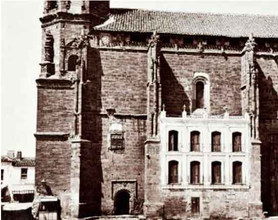 Iglesia de la Asunción de Valdepeñas en 1860: Biblioteca Virtual de Castilla La Mancha