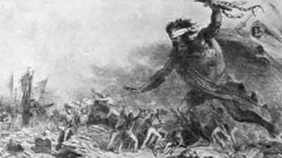 “La barbarie y el cólera entrando en Europa”. Fuente: Wikipedia Commons.