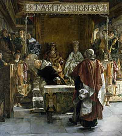 “Expulsión de los judíos de España” por Emilio Sala (1889). Fuente: es.wikipedia.org