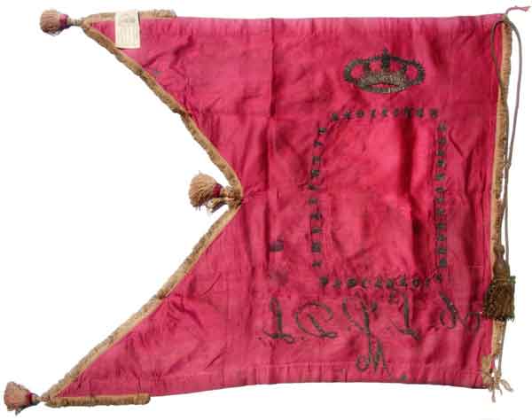 Estandarte de las tropas de Palillos. Fuente: lavoz.circulocarlista.com