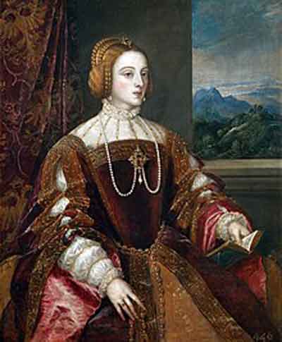 “Retrato de la emperatriz Isabel de Portugal” por Tiziano (1548). Fuente: es.wikipedia.org