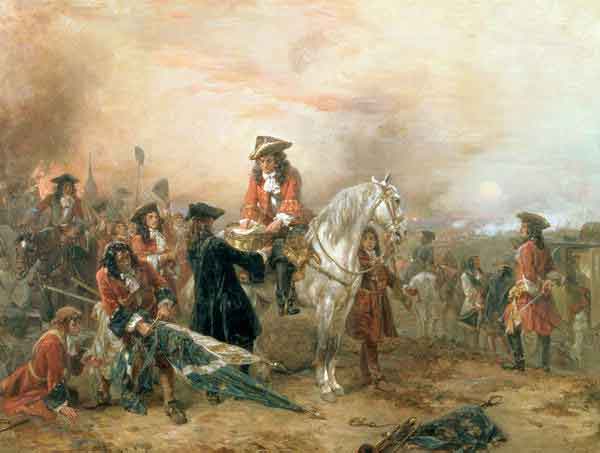 “El Duque de Marlborough en Blenheim” por Robert Hillinford. Fuente: es.wikipedia.org