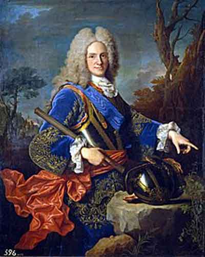 Retrato de Felipe V por Jean Ranc (1723). Fuente: es.wikipedia.org