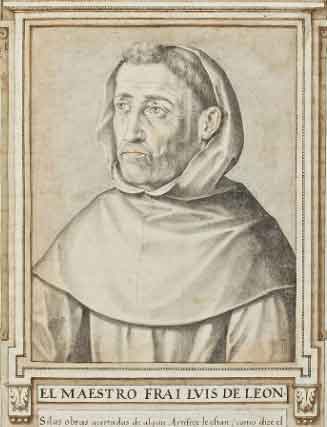 Fray Luis de Léon por Francisco Pacheco (1598): Fuente: es.wikipedia.org