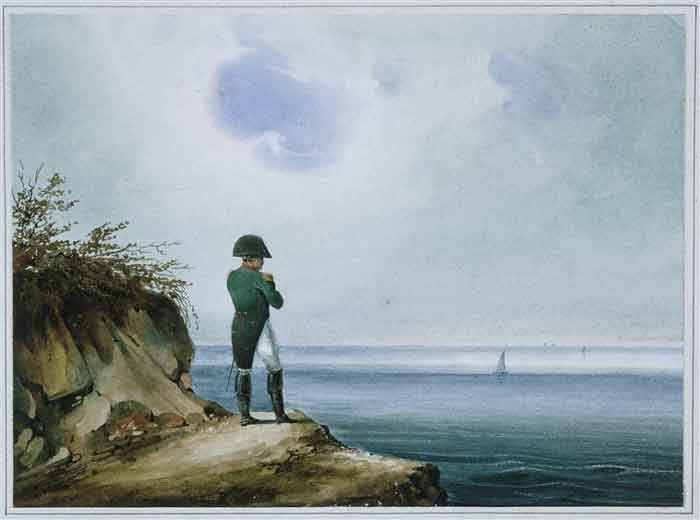 Napoleón en Santa Elena. Fuente: es.wikipedia.org