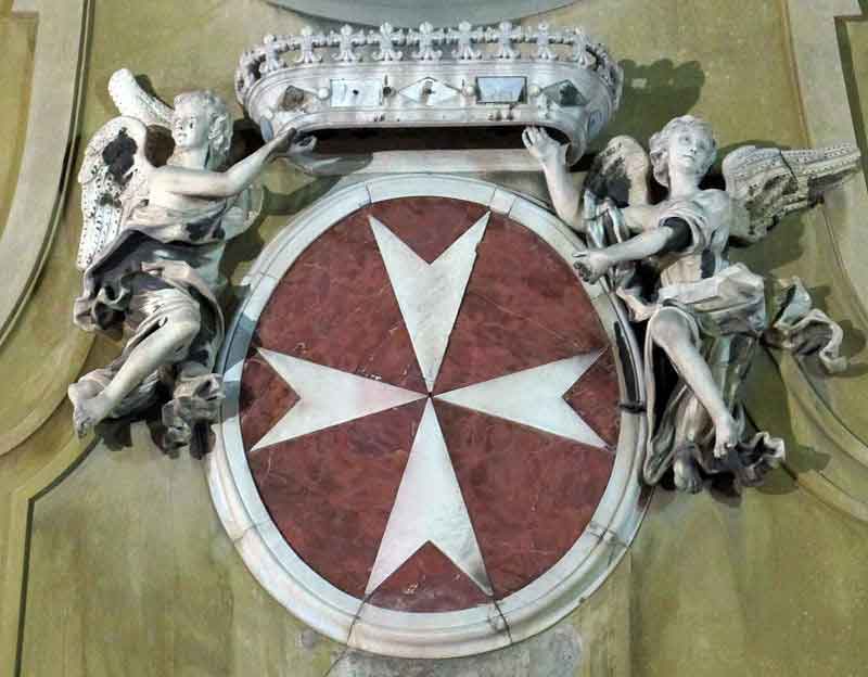 Escudo de la Orden de San Juan. Fuente: es.wikipedia.org