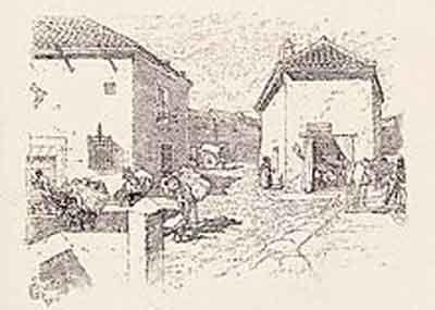 “Escena en Villahermosa” por Vierge (1901). Fuente: es.wkipedia.org