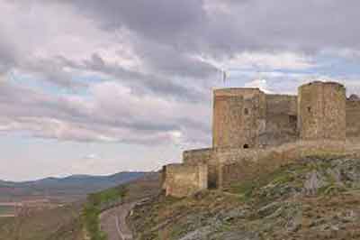 Vista norte del Castiilo de Consuegra. Fuente: es.wikipedia.es