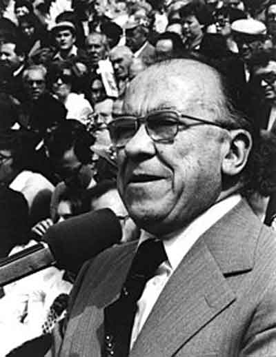 Carrillo en 1979. Fuente: es,wikipedia.org