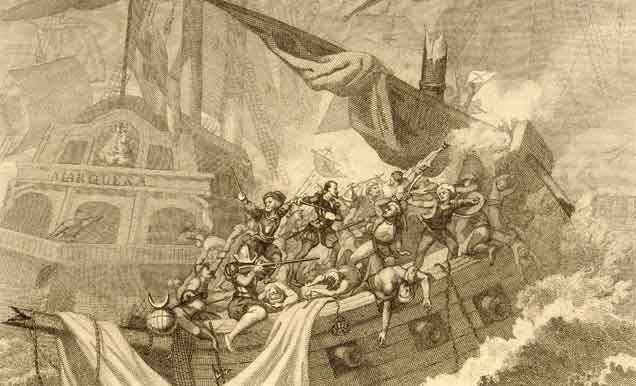 Combate de Lepanto. Fuente: nauta360