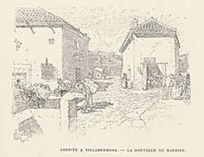 Escena en Villahermosa por Vierge en 1901. Fuente: es.wikipedia.org
