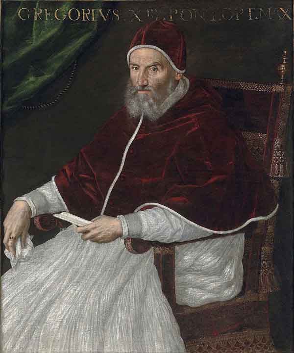 Gregorio XIII. Fuente: es.wikipedia.org