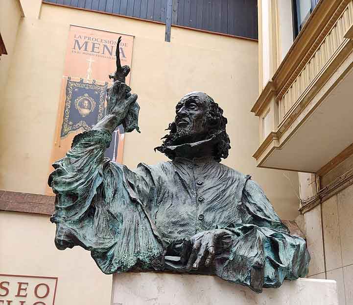 Busto de Pedro de Mena en del Museo Revello de Toro (Málaga). Fuente: wikipedia.org