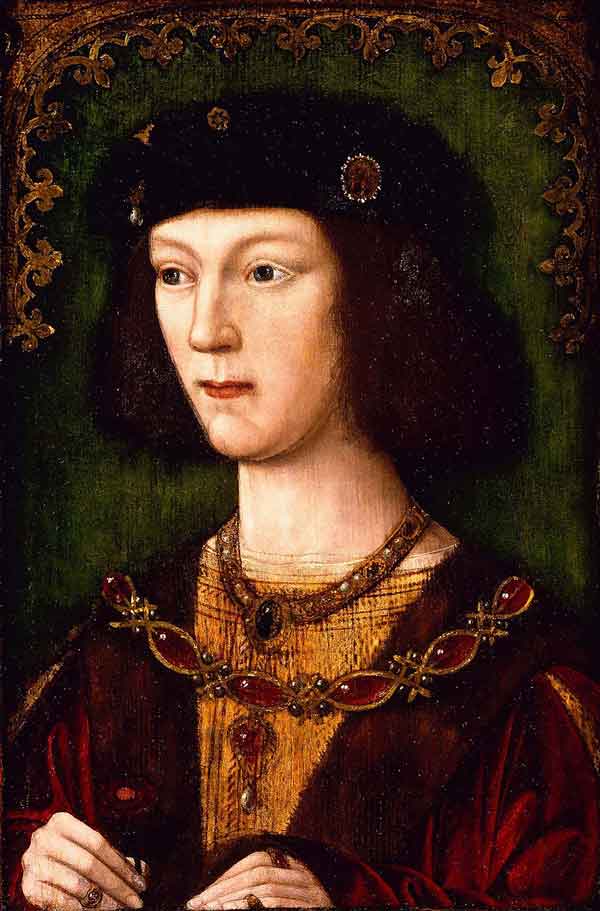 Enrique VIII a los 18 años. Fuente: es.wikipedia.org