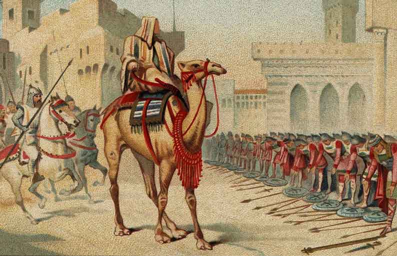 Al-Faruq entrando en Jerusalén. Fuente: es.wikipedia.org