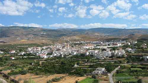 Vista de Ugíjar. Fuente: es.wikipedia.org