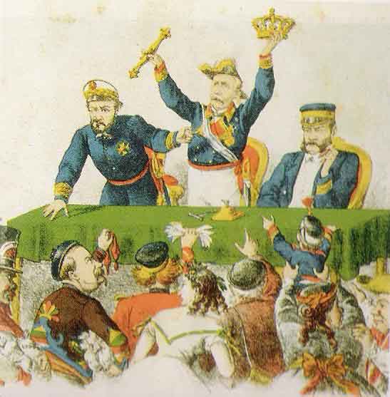 Caricatura sobre el Sexenio Democrático. Fuente: es.wikipedia.org