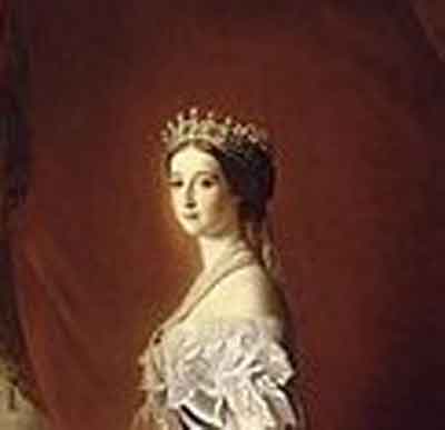 Eugenia de Montijo por Franz Xaver Winterhalter (1853). Fuente: es.wikipedia.org