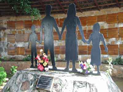 Memorial de las víctimas del Mozote. Fuente: es.wikipedia.org