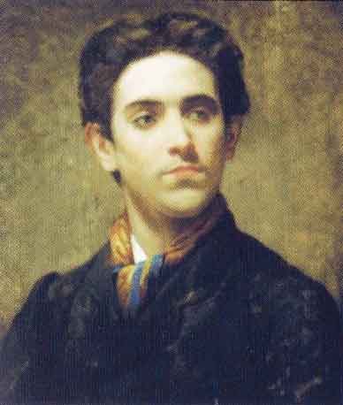 Daniel Zuloaga por Ignacio Suárez Llanos (1871). Fuente: es.wikipedia.org