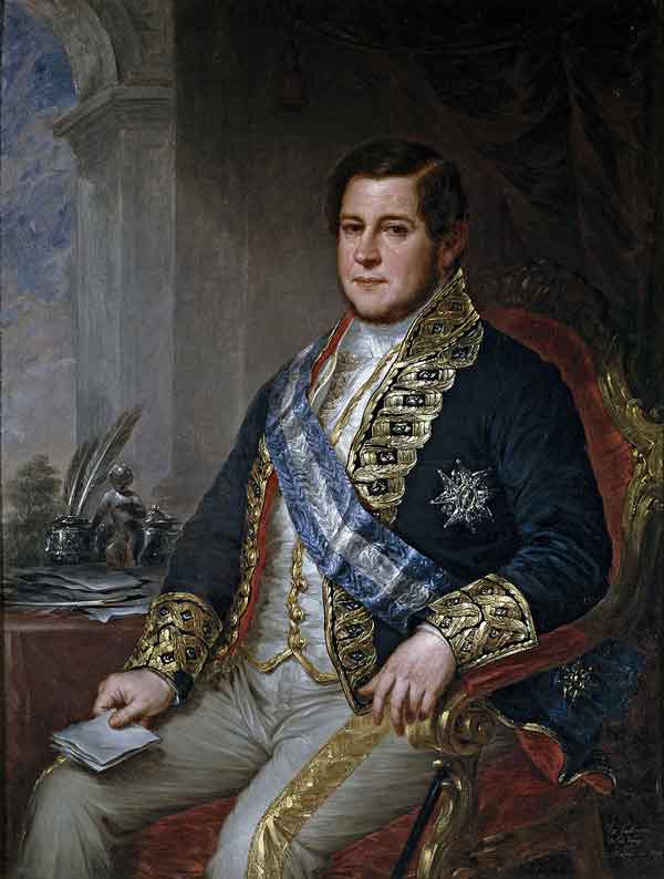 Bravo Murillo por Gutiérrez de la Vega (1848). Fuente: es.wikipedia.org