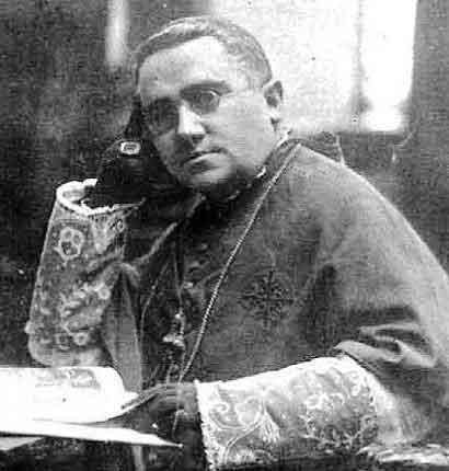 El Obispo Don Remigio Gandásegui. Fuente: ruideratreasures.es