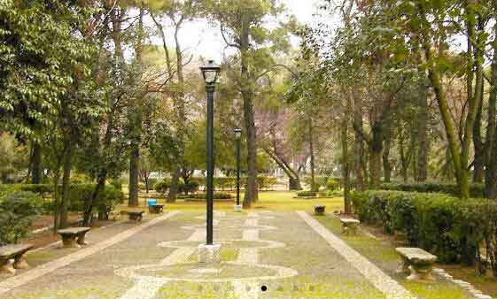 Actual Parque Cervantes en la localidad valdepeñera. Fuente: valdepenas.es
