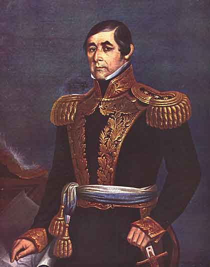 El Jefe Federal Fructuoso Rivera. Fuente: es.wikipedia.org