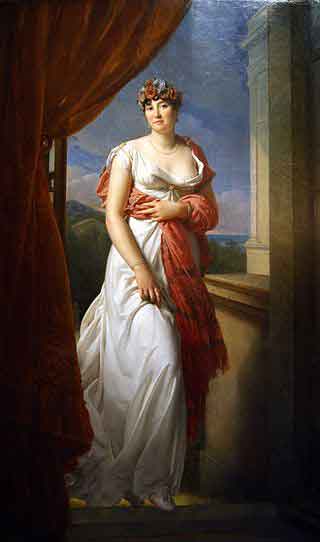Teresa Cabarrús por François Gérard (1804). Fuente: es.wikipedia.org