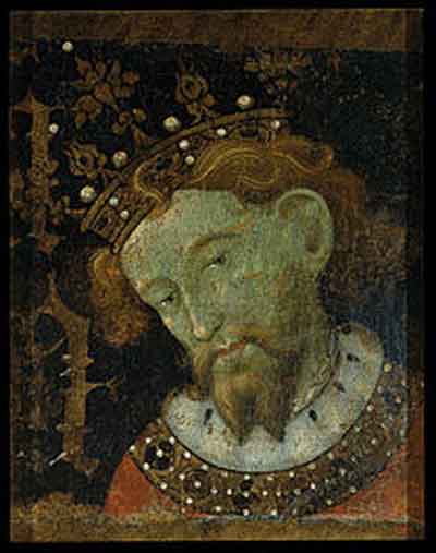 Alfonso III por Jaume Mateu Gonçal Peris (s. XV). Fuente: es.wikipedia.org