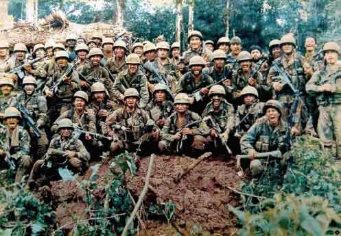 Tropas ecuatorianas en la zona de conflicto. Fuente: es.wikipedia.org