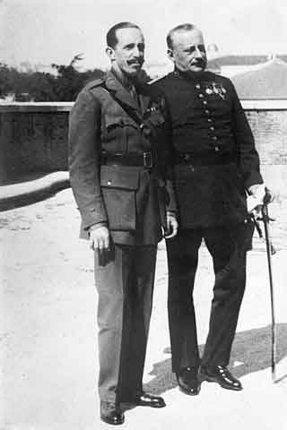 Primo de Rivera y Alfonso XII. Fuente: es.wikipedia.org