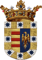 Escudo del Señorío y Marquesado de Malagón. Fuente: fundacionmedinaceli.org