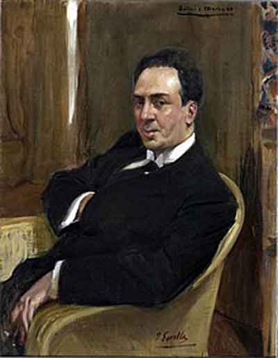 Antonio Machado por Joaquín Sorolla (1918). Fuente: es.wikipedia.org