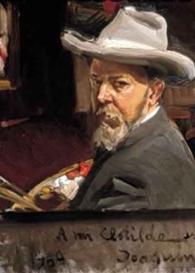 Autoretrato (1909). Fuente: es.wikipedia.org