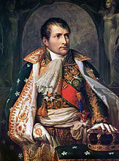 Napoleón por Andrea Appiani (1805). Fuente: es.wikipedia.org