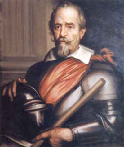 Álvaro de Bazán Benavides, por Anton van Dyck. uente: es.wikipedia.org