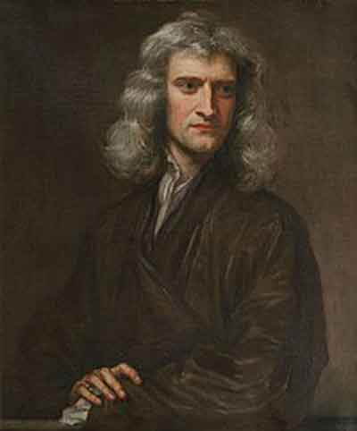 Retrato de Newton por Godfrey Kneller (1689). Fuente: es.wikipedia.org