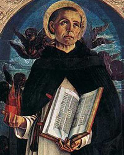 San Vicente Ferrer por Giovanni Bellini ( 1465). Fuente: es.wikipedia.org