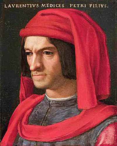 Retrato de Lorenzo de Médici por Agnolo Bronzino (1480). Fuente: es.wikipedia.org