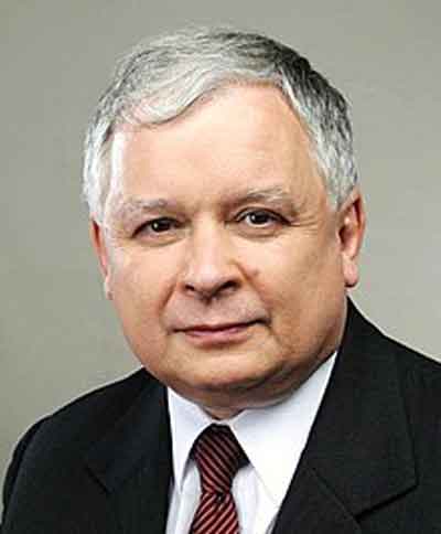 El presidente polaco Lech Zarzynski. Fuente: es.wikipedia.org