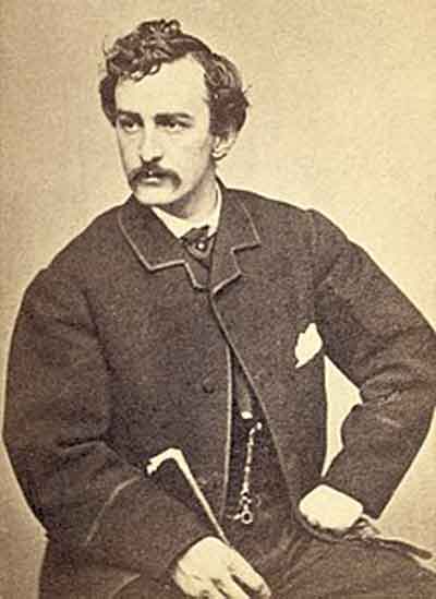 El asesino de Lincoln John Wilkes. Fuente: es.wikipedia.org