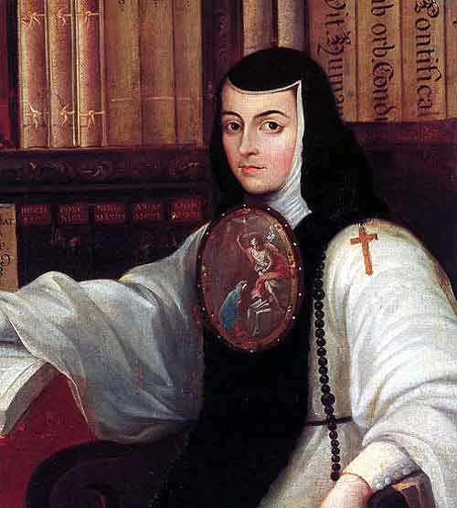 Retrato por Miguel Cabrera (1750). Fuente: es.wikipedia.org