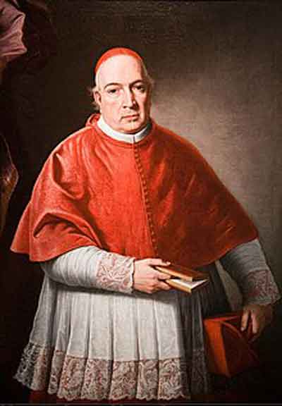 Retrato de Diego de Astorga Céspedes por Alonso Miguel de Tovar (1740). Fuente: es.wikipedia.org