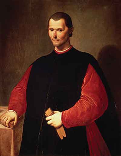 Retrato de Nicolás Maquiavelo por Santi di Tito. Fuente: es.wikipedia.org