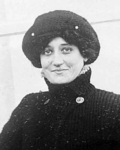 La Baronesa de Laroche en 1909.  Fuente: es.wikipedia.org