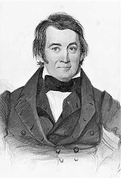 Davyd Crockett en 1831. Fuente: es.wikipedia.org