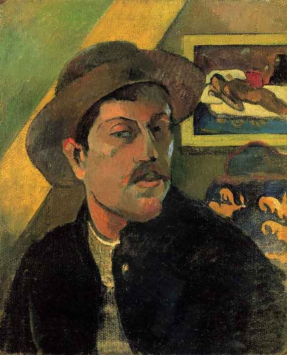 Autorretrato, (1893). Fuente: es.wikipedia.org